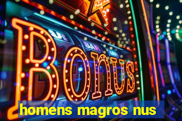 homens magros nus